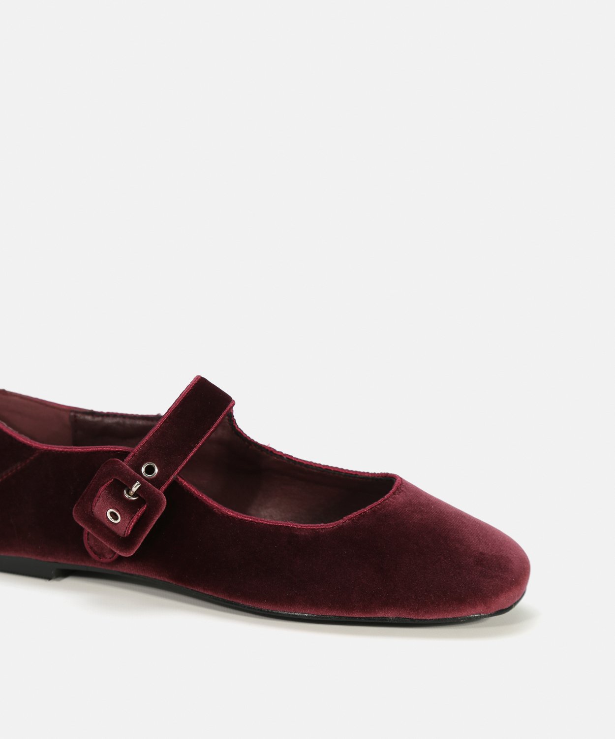 Merceditas hebilla terciopelo image number null